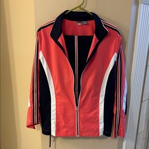 SB Vintage Women's Tracksuit in Red, Black, and White